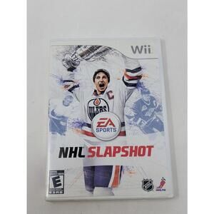 NHL Slapshot (Nintendo Wii, 2010)-Complete In Box (CIB)